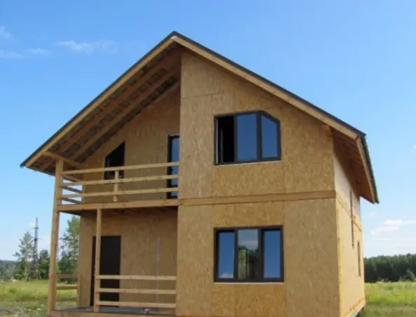 дом из сип-панелей